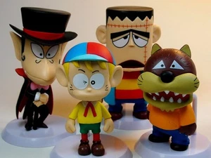 4 Figure CARLETTO PRINCIPE DEI MOSTRI KAIBUTSU KUN Full Set seven eleven fair - Imagen 1 de 4