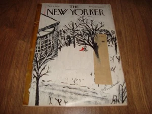 Vintage The New Yorker Actual Magazine February 4, 1956 - Picture 1 of 3