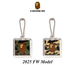 Llavero acrílico A Bathing Ape 1st Camo 2025 FW APE HEAD logotipo Fedex DHL Japón - Imagen 1 de 7