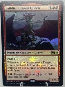 MTG - Lathliss, Dragon Queen - Core Set 2019 - Lámina promocional 149 - Imagen 1 de 2
