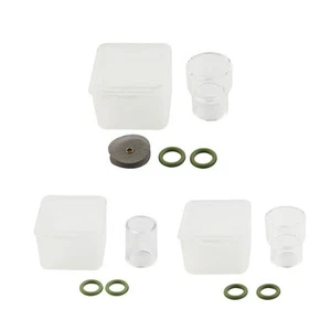 Boquilla de vaso de vidrio duradera visualizar consumibles con juntas tóricas - Imagen 1 de 85