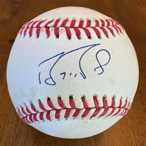 Barry Bonds Signed Autographed National League Baseball Ball JSA COA Toning - Picture 1 of 9