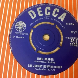 The Johnny Howard Group; Mind Reader; Spanish Gipsy Dance 7” Single Free UK Post - Bild 1 von 4
