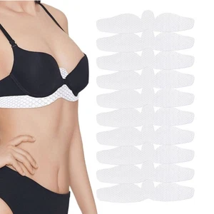 10 Pcs Cotton Bra Liners Reusable Under Breast Sweat Pads For Underboob Tummy - Picture 1 of 15