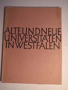 Josef Bergenthal - Alte und neue Universitäten in Westfalen - 1971 - Picture 1 of 4