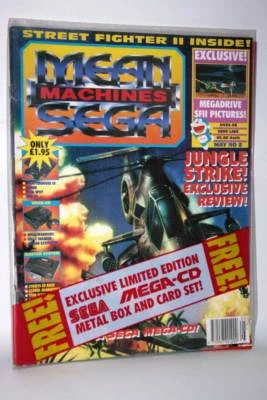 MEAN MACHINES SEGA RIVISTA N° 8 MAG 1992 USATA IN BUONO STATO ED. INGLESE 60053 - Immagine 1 di 3