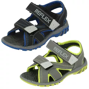 Boys Reflex Riptape strap summer casual sandals N0014 - Picture 1 of 19