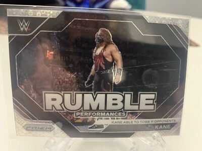 2024 WWE Panini Prizm Kane Rumble Performances Disco Prizm #6 - Image 1 of 2