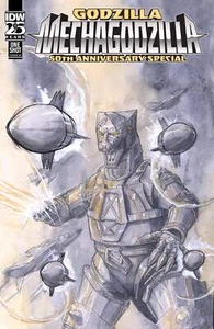 Godzilla Mechazilla 50Th Anniv #1 C 1:10 Ryan Miller Variant (05/29/2024) Idw - Picture 1 of 1