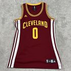 Adidas Cleveland Cavaliers Jersey Kevin Love #0 Womens Medium NBA4her Maroon Red