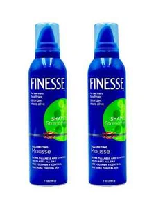 Finesse Volumizing Mousse With Active Proteins Shape+Strengthen 7 Oz (Pack of 2) - Picture 1 of 2