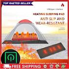 Electric Heated Mats 3-Level Thermal Sleeping Pad for Camping (Khaki USB+Type-C)
