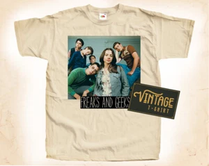 Freaks and Geeks T SHIRT Movie Poster Vintage Natural Tee sizes S to 5XL - Picture 1 of 2