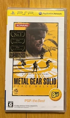 Metal Gear Solid PSP The Best Sony Konami Playstation Portable New 2011 - Image 1 of 3