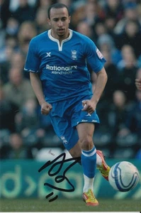 BIRMINGHAM CITY HAND SIGNED ANDROS TOWNSEND 6X4 PHOTO. - Picture 1 of 1