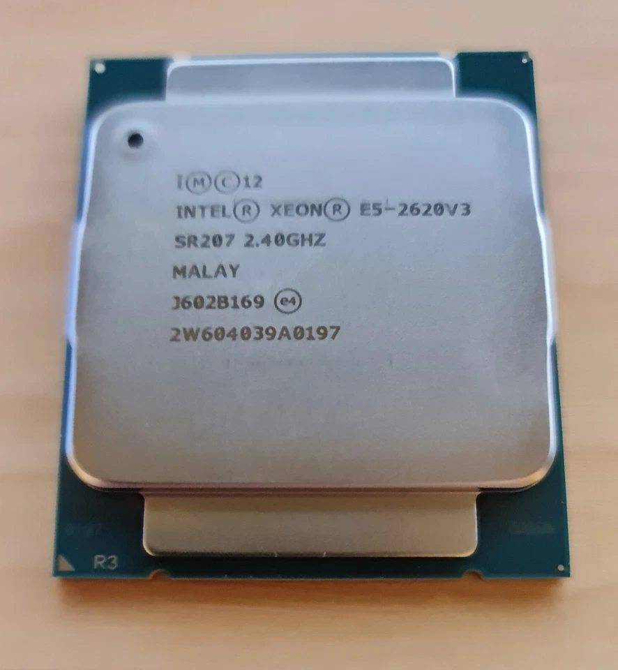 Intel Xeon E5-2643 V3 SR204 3.4GHz-3.7GHz 20MB 6C 12T 9.6GT/s 135W - Image 1 of 2