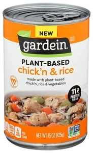 Gardein Plant-Based Chick'n & Rice Soup, Vegan, 15 oz. - Picture 1 of 11