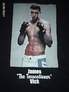 James "The Texecutioner" Vick Boxing T-Shirt schwarz Gr. S - Bild 1 von 1
