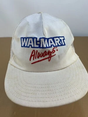 De colección Años 80 90 Walmart Siempre Precios Bajos Surf Patín Envejecido Sombrero Gorra Grunge Foto 1 de 4