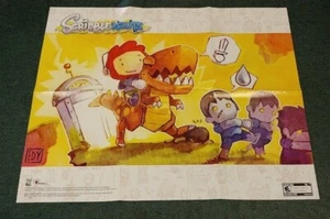 Scribblenauts Dino BIG NEW Nintendo Poster Nintendo Playstation XBOX SONY - Picture 1 of 1