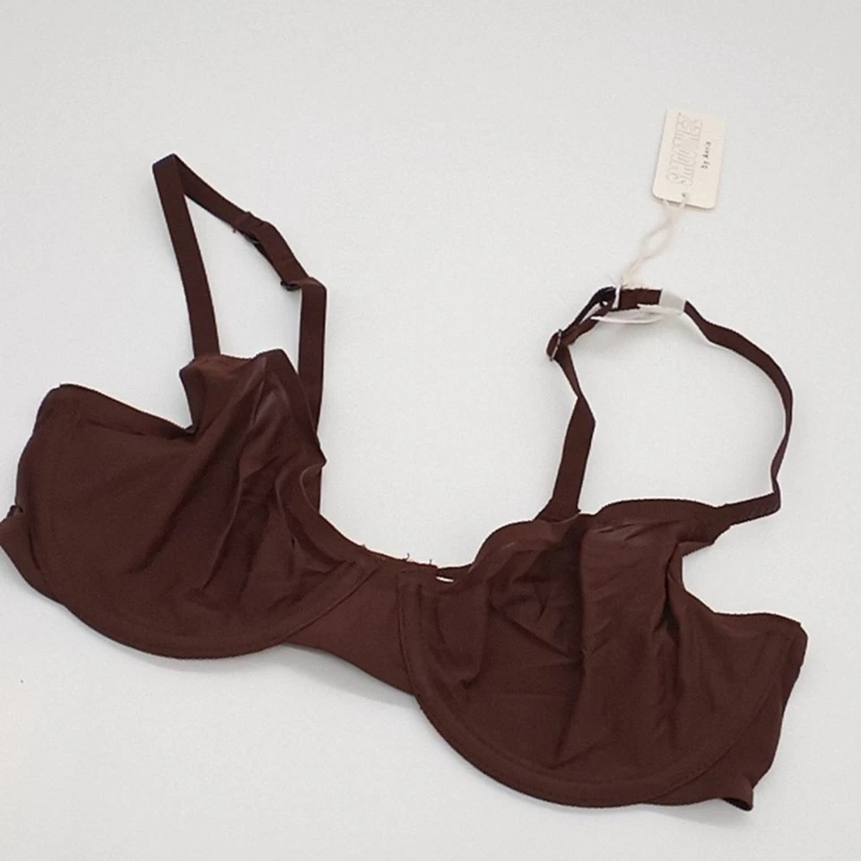 Aerie Smoothez Lightly Lined Bra Full Coverage Brown Size Women's Size 34DDD