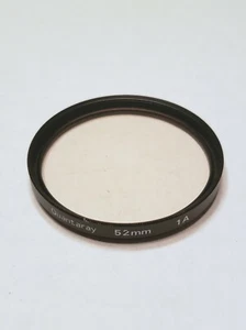 Used Quantaray 52mm Skylight 1A Lens Filter - Picture 1 of 2