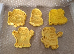 PREMIUM Despicable Me "The Minions" Cookie Cutter Set - Fun Cartoon Characters - Picture 1 of 11
