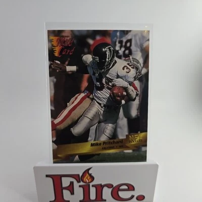 1993 Wild Card - #105 Mike Pritchard Atlanta Falcons  - Image 1 of 4