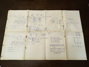 1988 IBM RESEARCH VME ECL BOARD ORIGINAL BLUEPRINTS EXPLORATORY STORAGE DEVICES - Picture 1 of 12