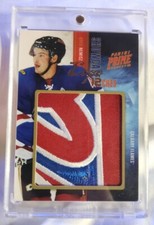 2012 Prime Hockey ROOKIE SHOWCASE PATCHES GREG NEMISZ  1/ 1 CALGARY FLAMES 