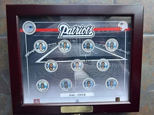 US Commemorative Gallery - NEW ENGLAND PATRIOTS Quarter Collection Tom Brady - Picture 1 of 8