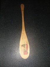 vintage navajo brand canoe wood paddle oar 72