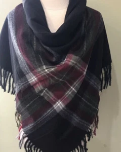 "Sciarpa e avvolgimenti oversize inverno donna 53""x53""" - Foto 1 di 3