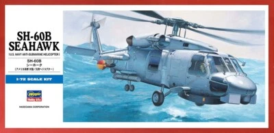 Hasegawa 00431 (D1) 1/72 SH-60B Seahawk - доставка по США - Изображение 1 из 4