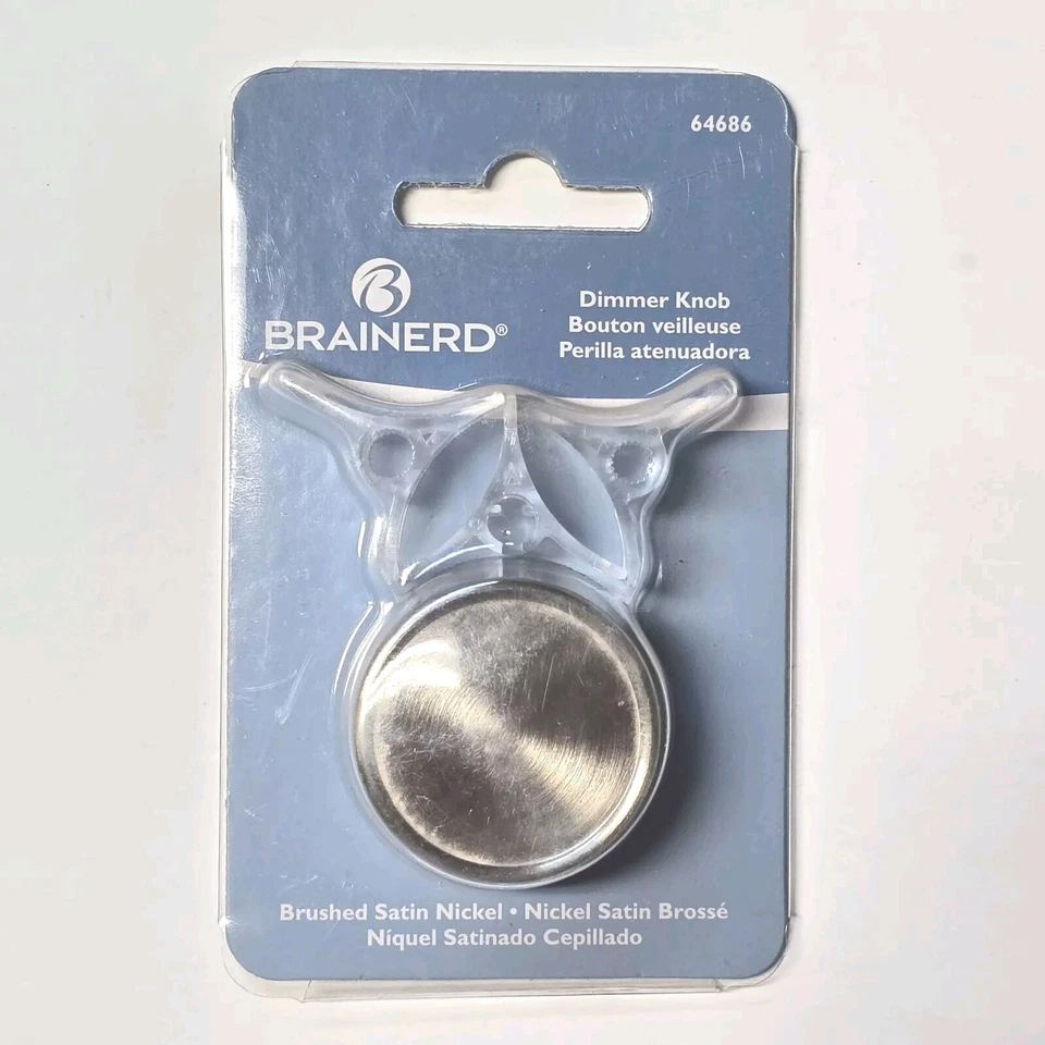 New Brainerd Dimmer Knob - Brushed Satin Nickel - Image 1 of 3