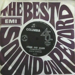 JUDITH DURHAM Again & Again 45 COLUMBIA Australia SOUL 7 The SEEKERS ~ RARE - Picture 1 of 3