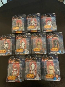 Star Wars Saga Legends lot 2014 SL 07, 12, 06, 10, 02, 01, 05, 08, 11, 04 Lot - Picture 1 of 4