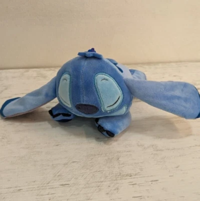 STITCH Peluche Baby Disney che dorme Sambro Morbido con gancetto Zaino Borsa