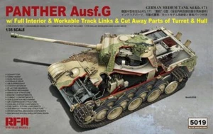 RYEFIELD MODEL RFM RM-5019 1/35 Panther Ausf.G w/Full Interior - Picture 1 of 5