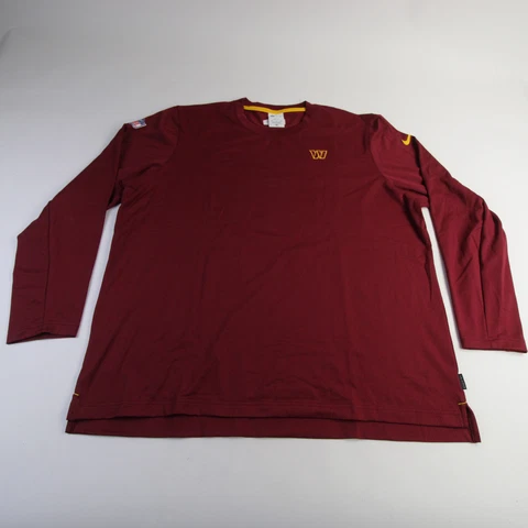 Washington Commanders Nike NFL On Field Apparel Dri-Fit Long Sleeve Shirt Cover