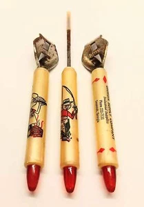 3 Diff Georgia Supply Bottle Openers Ice Pick Bar-B-Que Fishing Vintage - Picture 1 of 12