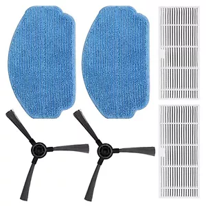Replacement Side Brush Filter Mop Set for BR150/BR151 Robot Vacuum Cleaner Parts - Picture 1 of 6