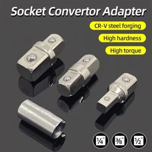 4Pcs/Set Double Square Head Socket Converter Adapter Repair Hand Tool - Picture 1 of 12
