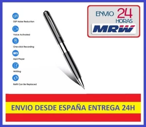 Boligrafo Grabadora Voz Digital Espia Portatil 128GB 1000 Horas Audio - Imagen 1 de 5
