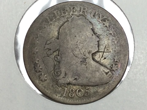 1805 Drapped Bust Quarter W-O-W! Cover