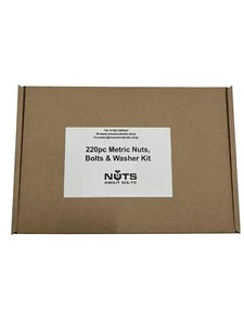 Kit dadi, bulloni e rondelle testa bottone cupola acciaio inox assortiti M4 4mm 220pz - Foto 1 di 7