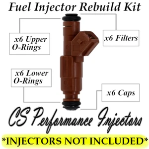 Fuel Injectors Rebuild Repair Kit fits 0280155831 for 98-09 Volvo 2.4 2.5 2.8  - Picture 1 of 2