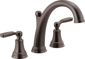 Delta Woodhurst Roman Tub Faucet Trim Venetian Bronze-Certified Refurbished - Picture 1 of 2