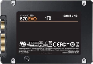 Samsung 870 EVO 1TB 2.5" SATA III Internal SSD MZ-77E1T0B/AM - Picture 1 of 1