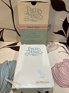Holy Bible 1978 Precious Moments Catholic Edition w/ Original Box, Stamped, New - Picture 1 of 15
